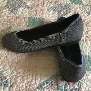 Rothy’s Grey Birdseye Round Toe BNIB